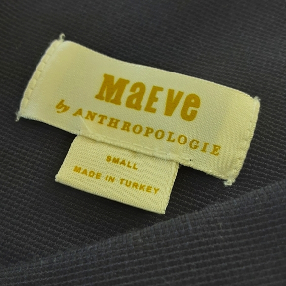 ANTHROPOLOGIE MAEVE NAVY HI-WAIST MINI SKIRT SZ S - Picture 6 of 8